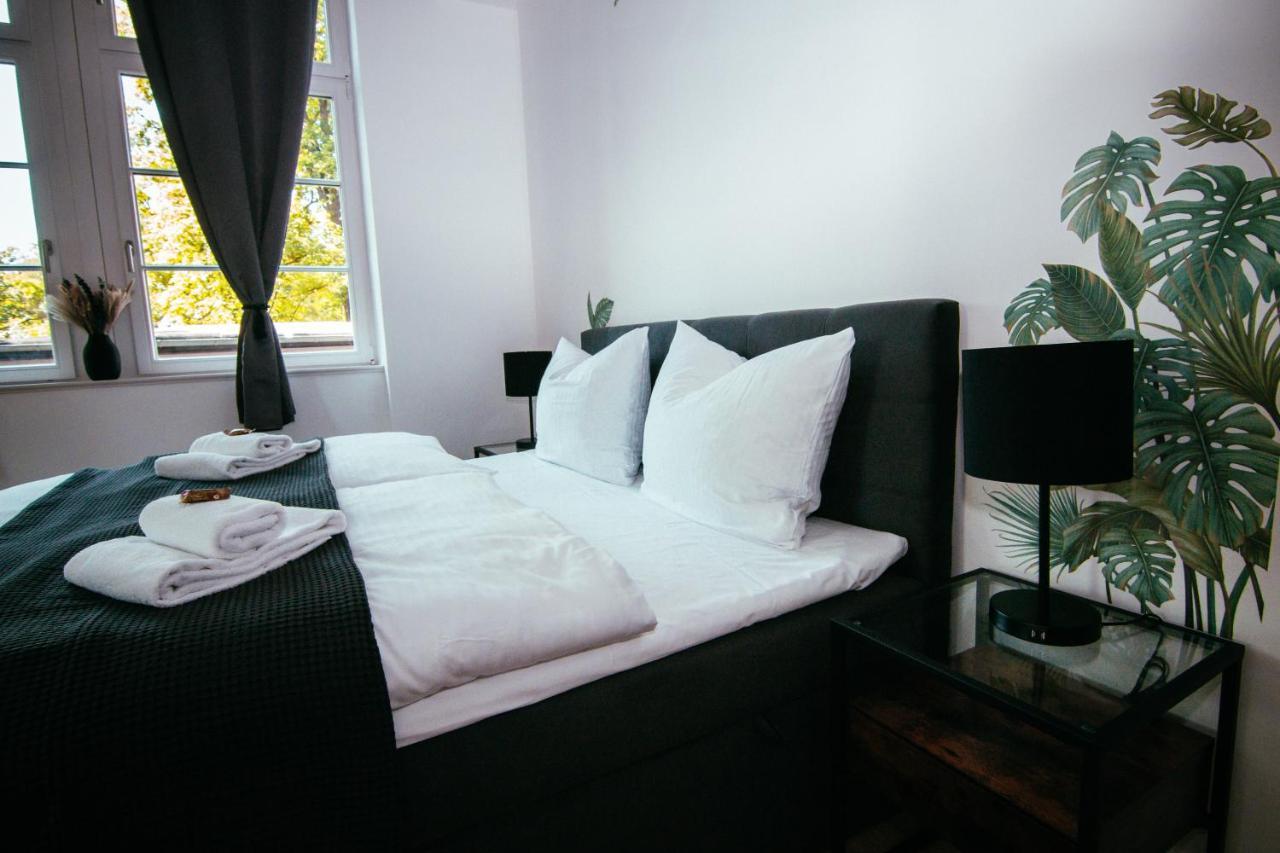 Oasis Appart - Wohnen Im Koenigspark - Elbhang Dresden - Grosse Terrasse - Netflix - Tg Exterior foto