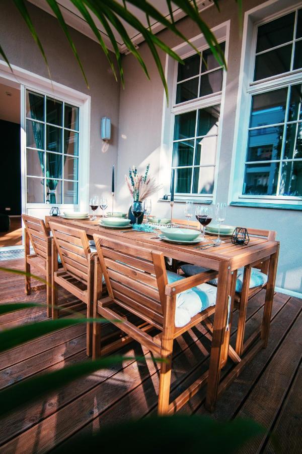 Oasis Appart - Wohnen Im Koenigspark - Elbhang Dresden - Grosse Terrasse - Netflix - Tg Exterior foto